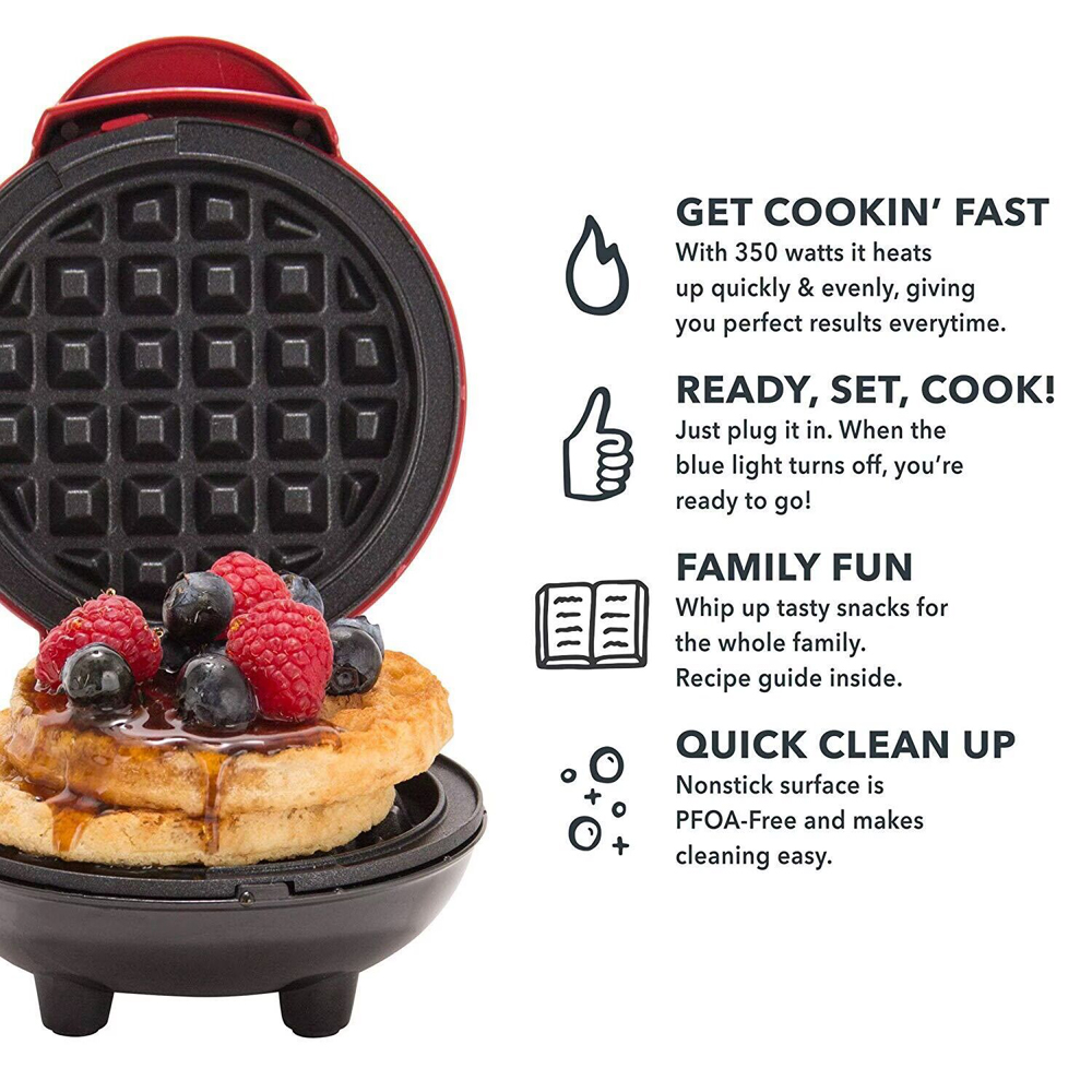 Mini Macchina per Waffle a For - Kitchen Appliances Small recensione e prezzo
