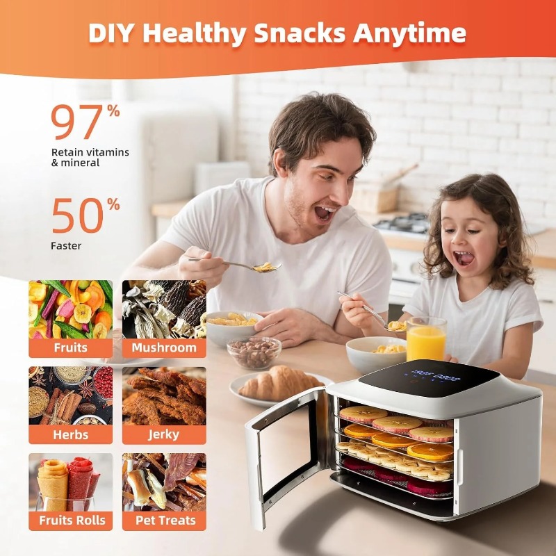 Disidratatore digitale per ali - Dehydrator Tray Electric recensione e prezzo