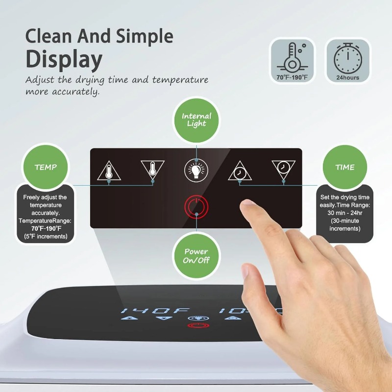 Disidratatore digitale per ali - Dehydrator Tray Electric recensione e prezzo