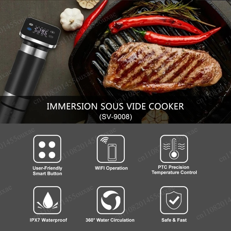 Macchina Sous Vide WiFi 1300W, - Sous Vide Immersion recensione e prezzo
