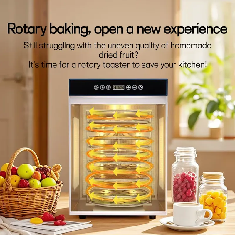 Essiccatore Elettrico Rotante  - Dehydrator Tray Electric recensione e prezzo