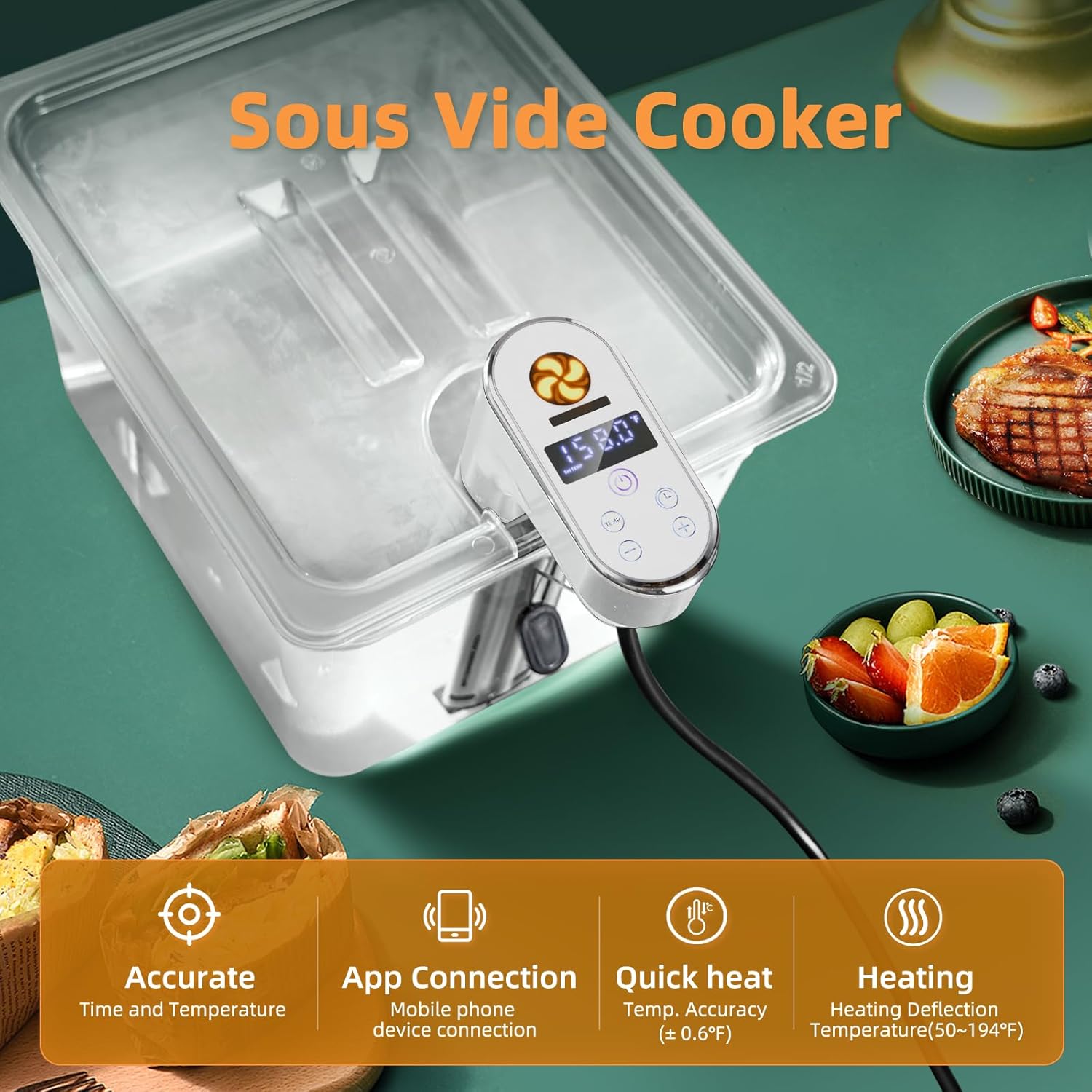 Fornello Sous Vide Smart WiFi  - Sous Vide Immersion recensione e prezzo