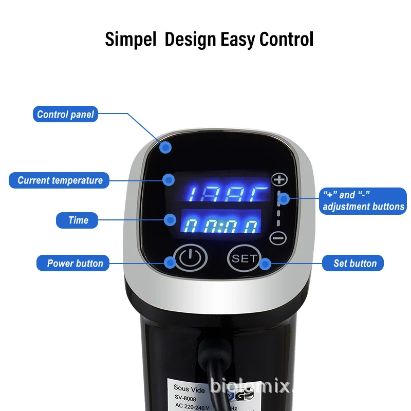 Fornello di precisione Sous Vi - Sous Vide Immersion recensione e prezzo