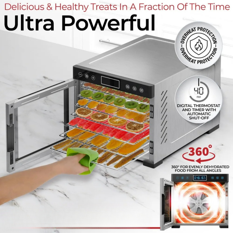 Essiccatore per alimenti Mill  - Dehydrator Tray Electric recensione e prezzo